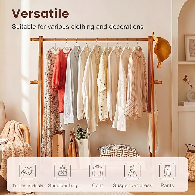20 Pack Short Neck Hangers - Lifts Clothes 3" Higher to Prevent Dragging, Upgraded Liquid Silicone Non-Slip Hangers, Lint-Free Alternative to Velvet Hangers, Closet Organization, Cream