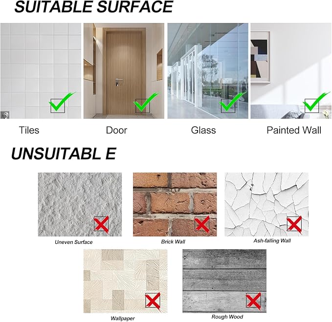 JEOYOO HD Glass Full Length Wall Mirror Tiles, 12'' x 12'' x 4PCS, Frameless Full Body Mirror Tiles for Bedroom, Full Length Mirror Wall Mounted for Home Gym, Gift Ideas