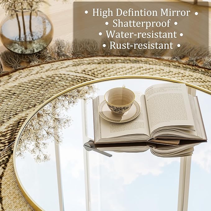 Arched Full Length Mirror 64"x21", Floor Standing Body Mirror with Aluminum Frame,Leaning Hanging for Bedroom Cloakroom Living Room Gold