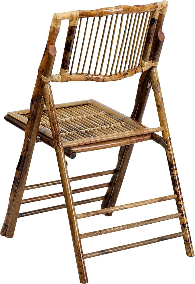 Flash Furniture American Champion Bamboo Folding Chair