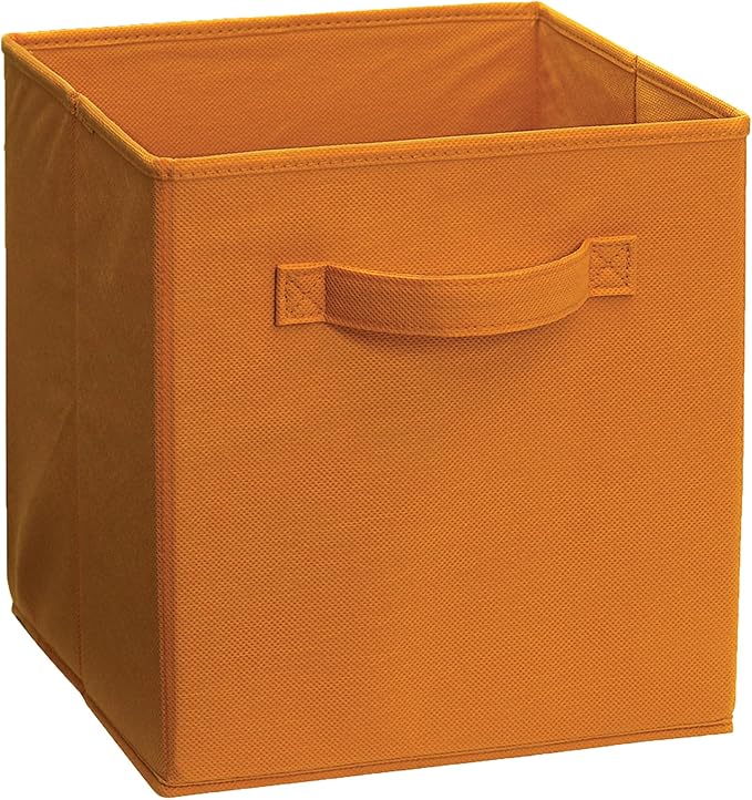 ClosetMaid 11533 Cubeicals Fabric Drawer, Fiesta Orange, 2-Pack