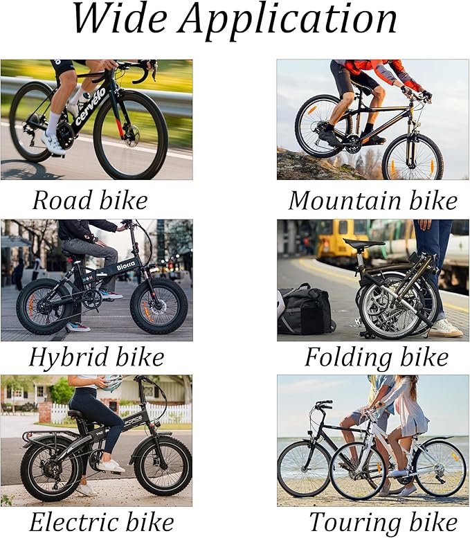 Black Bike Cable Clips