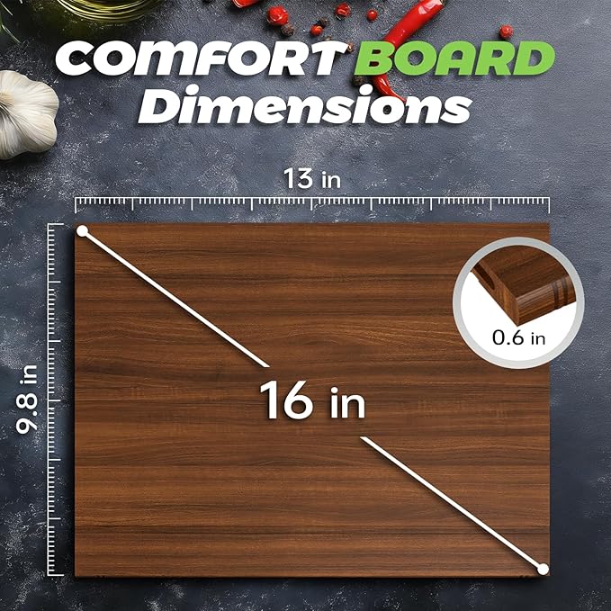 Premium Book Cutting Board Set – Crafted from 100% Black Walnut, Sapele, and Bamboo A Stylish Base With Cartoon Designs | Decorative and Functional Kitchen Essential（Walnut, Sapele, Bamboo）