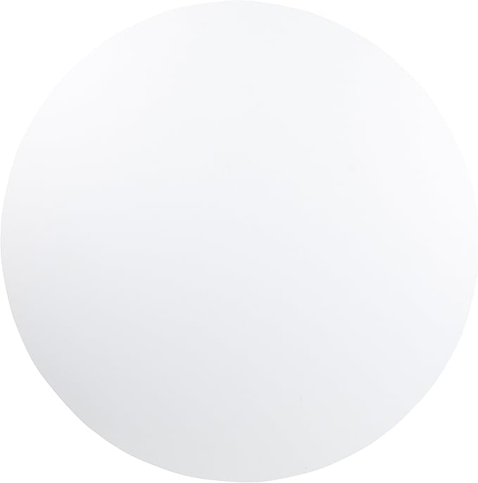 Flash Furniture Elon 6' Round All-Occasion Plastic Folding Event Table, Foldable Portable Banquet Table for Indoor/Outdoor Events, White