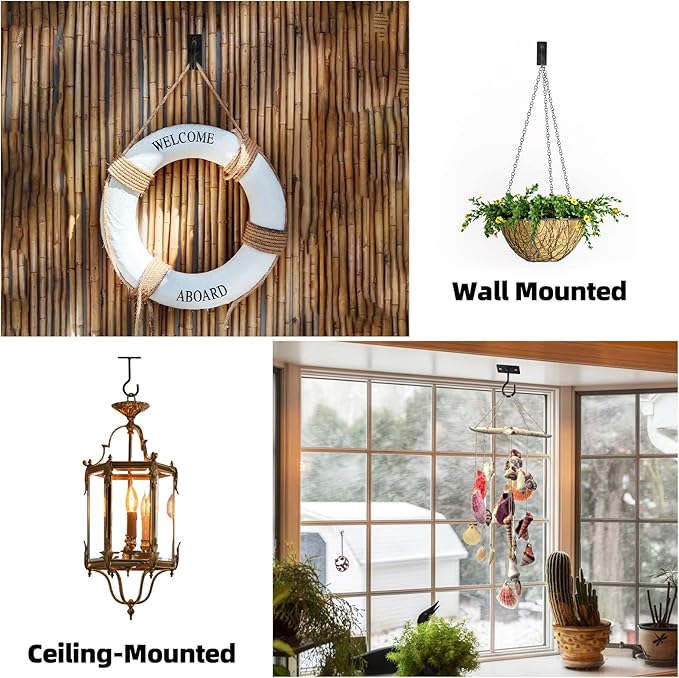 4in 2Pack Wall Hook for Hanging Plant Bracket