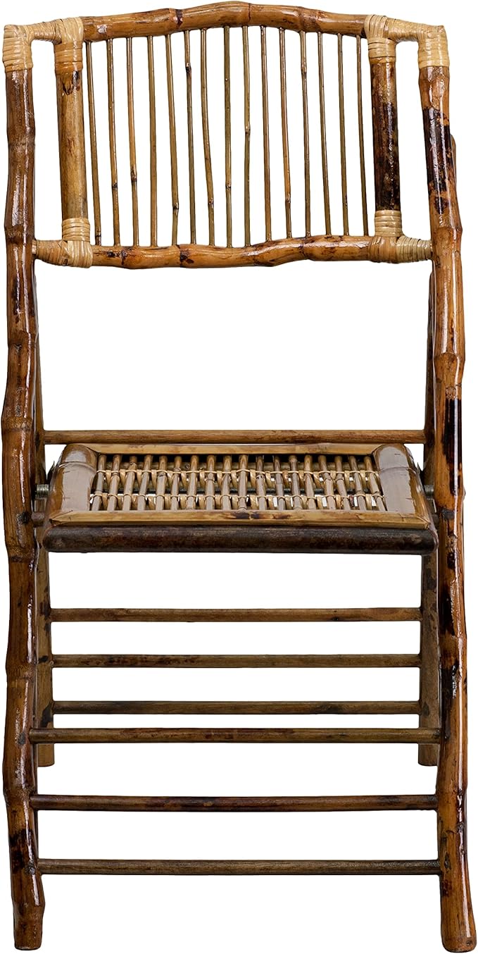 Flash Furniture American Champion Bamboo Folding Chair
