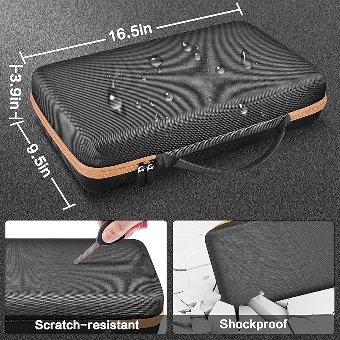 Knife Display Case for 64+ Pocket Knives, Butterfly Knife Storage Box, Folding Knives Organizer Holder, Knives Collection Organized Carrier for Survival, Tactical, Outdoor, EDC Mini Knife - Brown